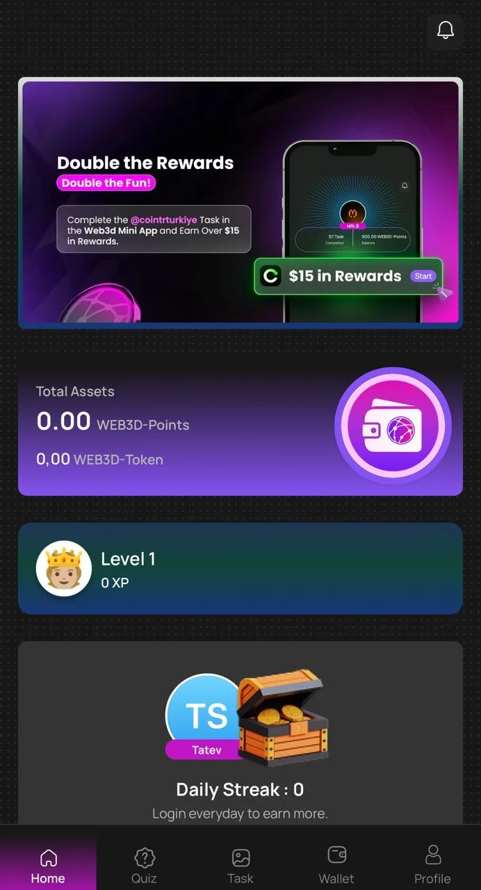 Web3D Mini App — Preview 1