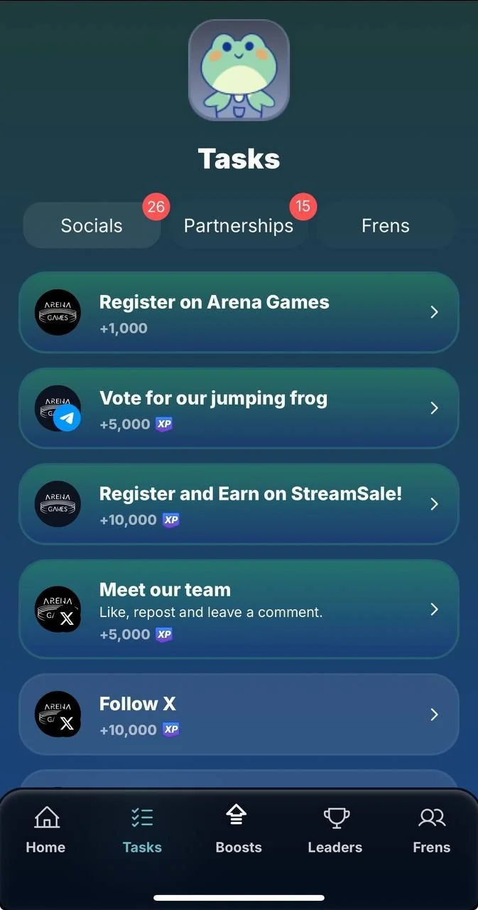 ArenaGames — Aperçu 3