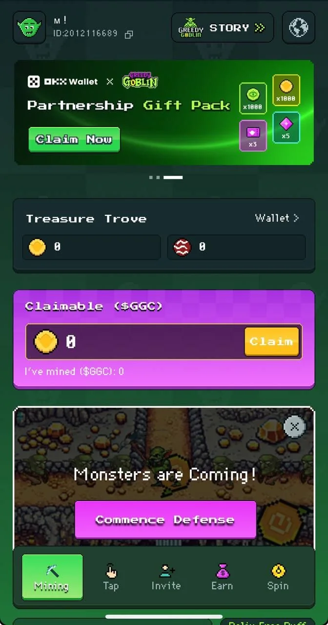 Greedy Goblin — Pratinjau 1