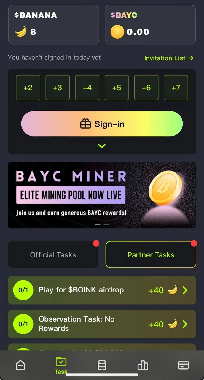 BAYC Miner — Preview 2