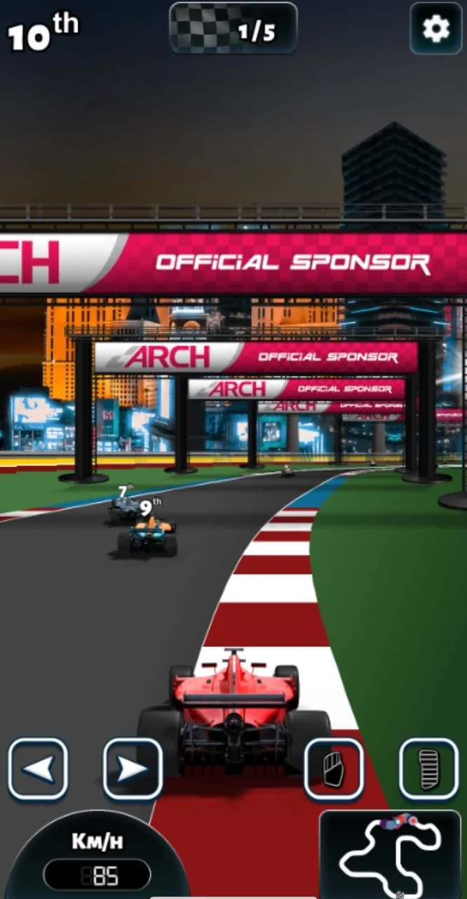 Formula Rush Game — Preview 2