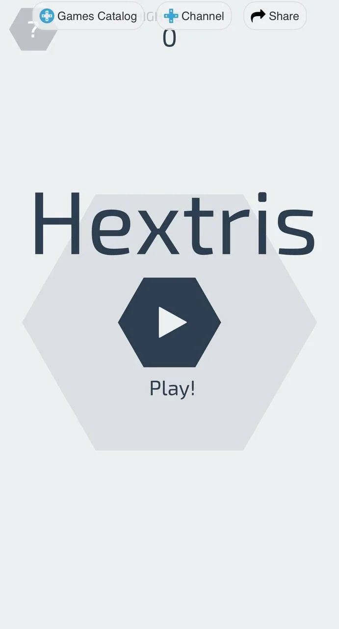 Hextris Game — Aperçu 1