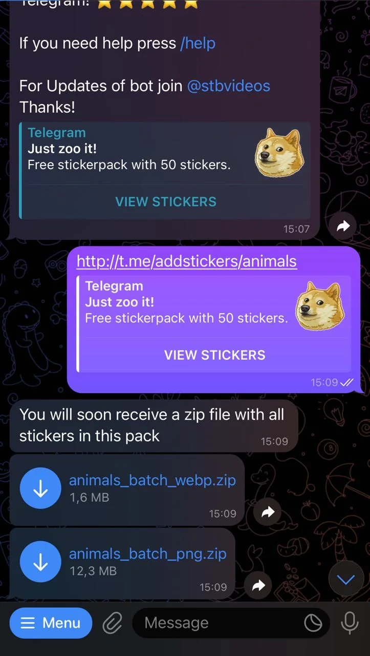 Sticker Downloader — Preview 1