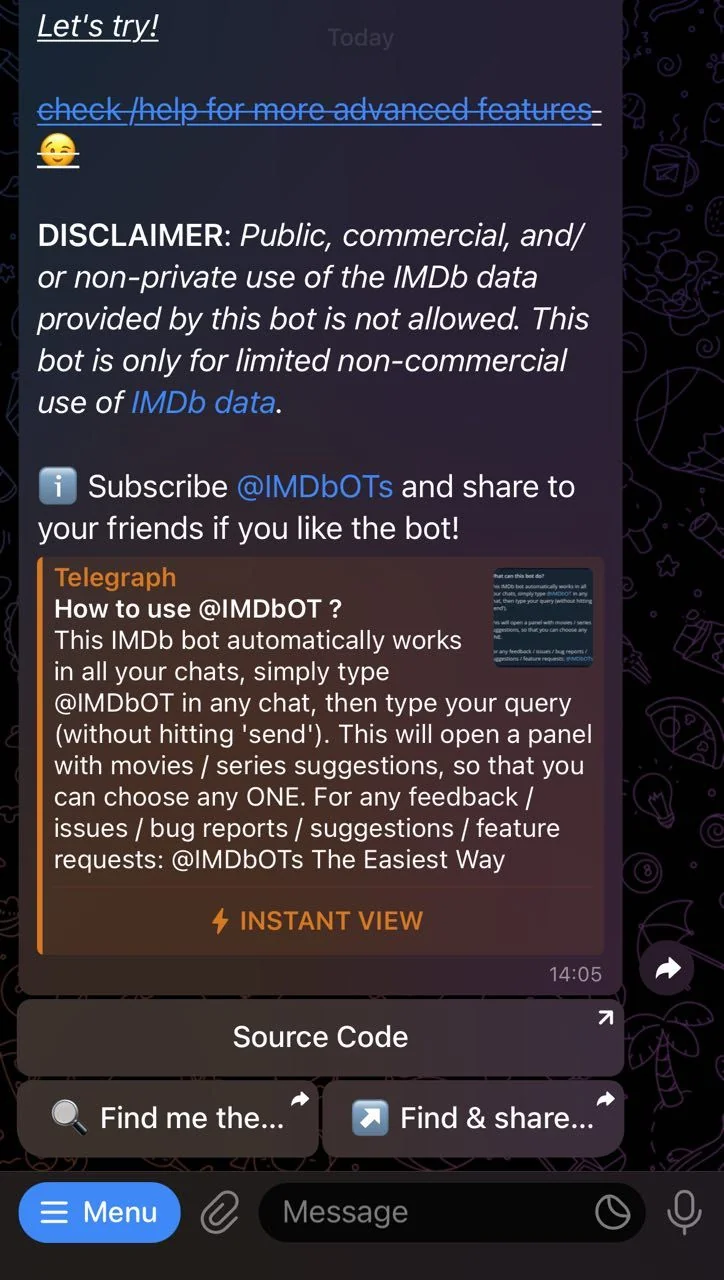 @IMDbOT — Preview 1