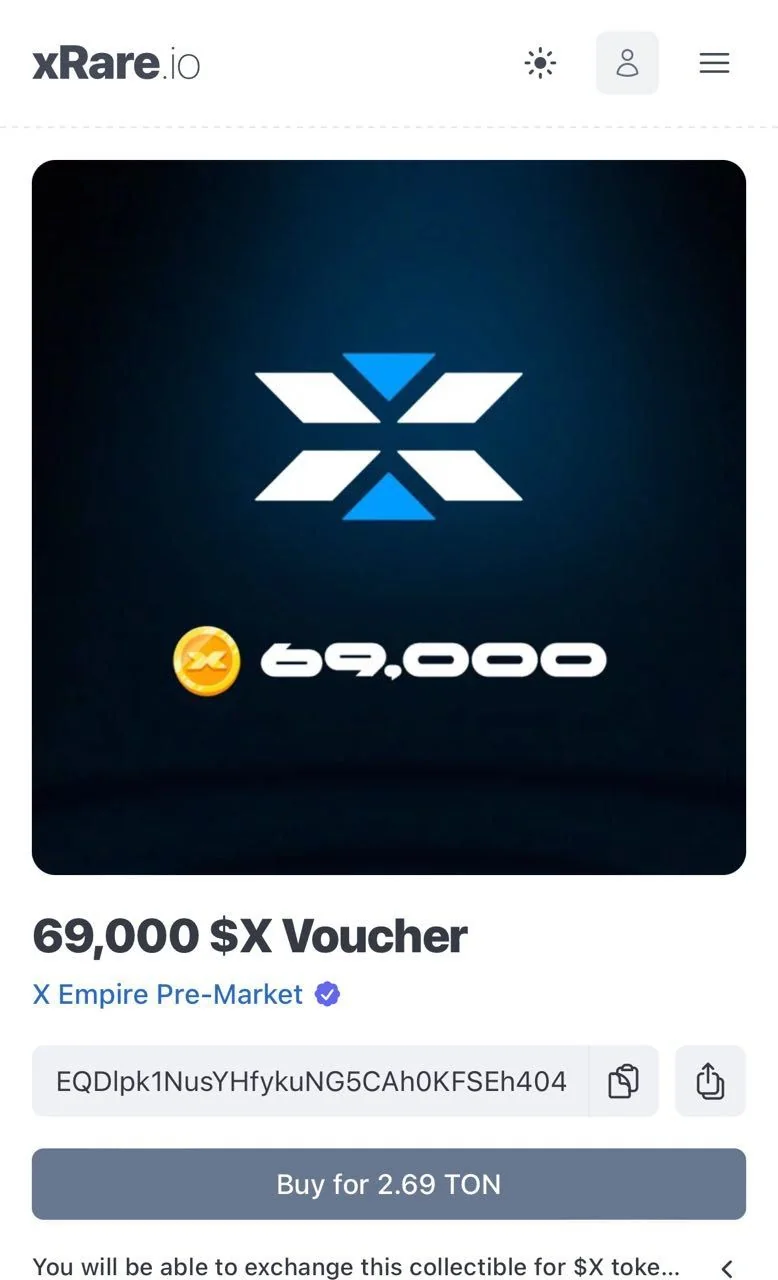 xRare - NFT marketplace — पूर्वावलोकन 2