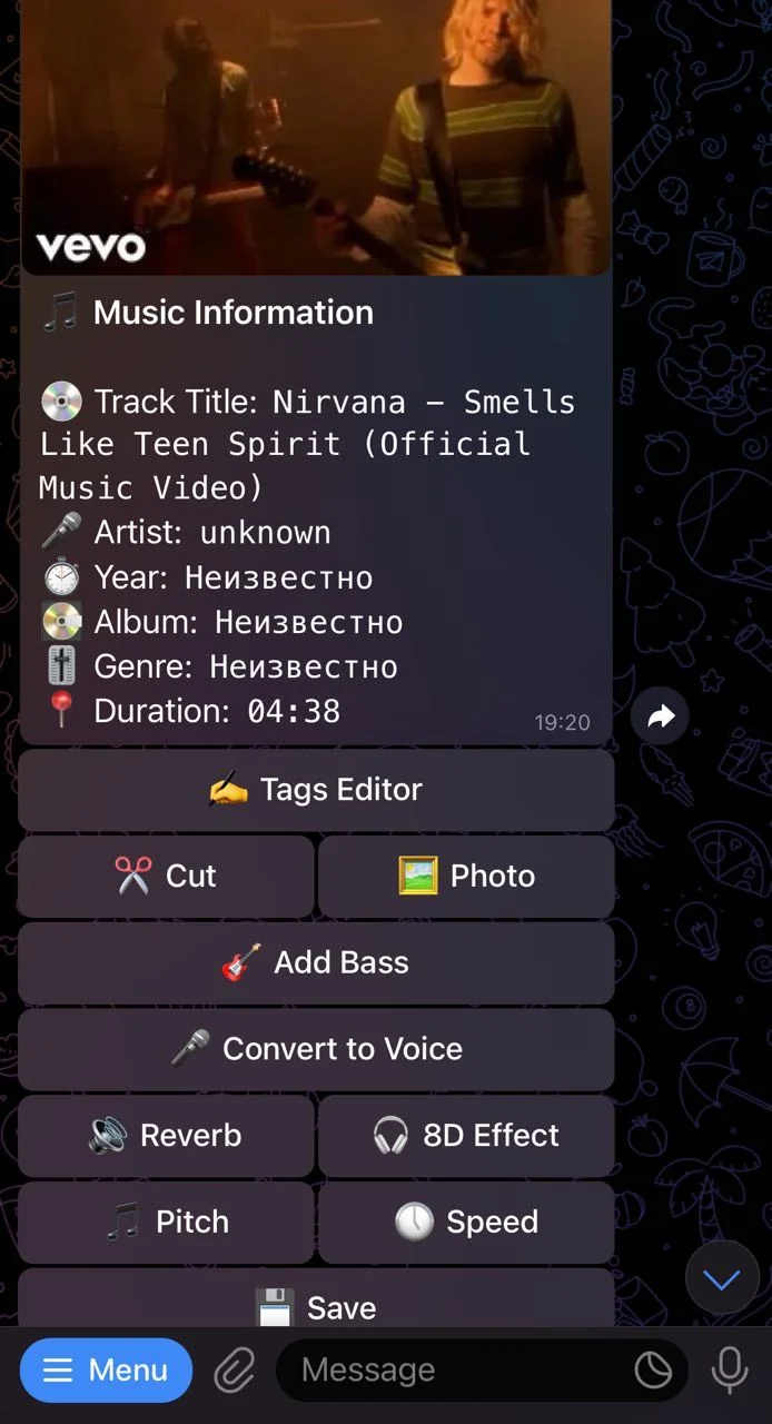 mp3 tools bot — Preview 2