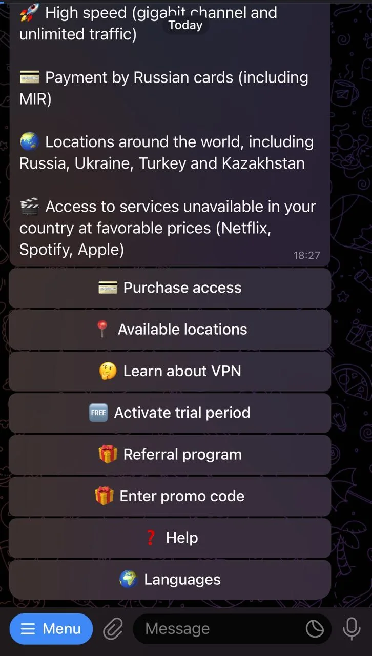 Dofy VPN — Preview 1