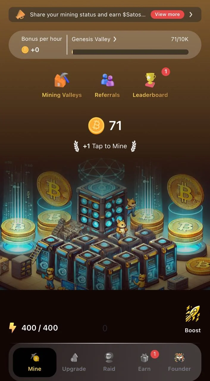 Satoshi Network — Preview 1