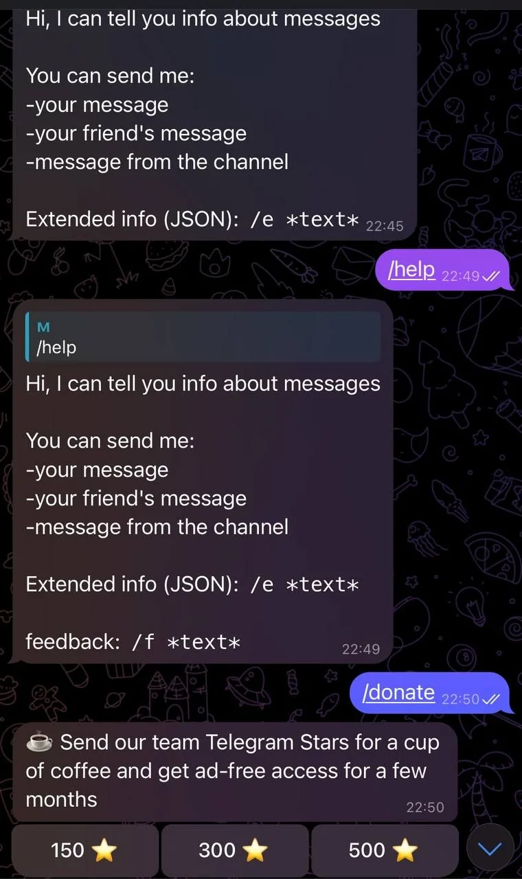 Message Info — Preview 1