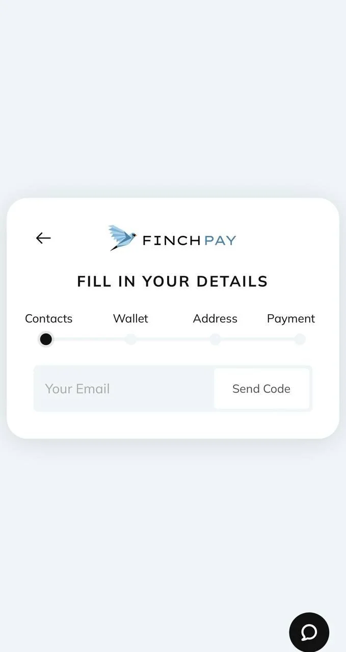 FinchPay Buy Crypto Bot — Preview 3