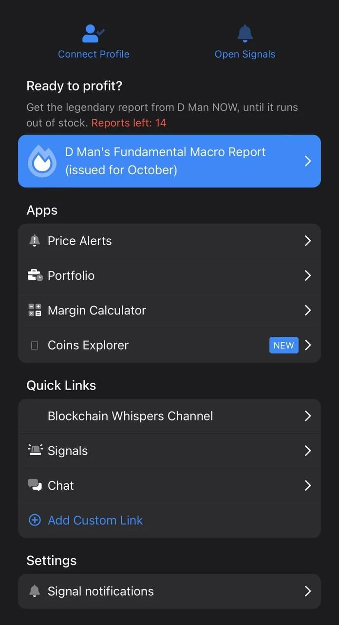 Blockchain Whispers Bot — Pratinjau 1