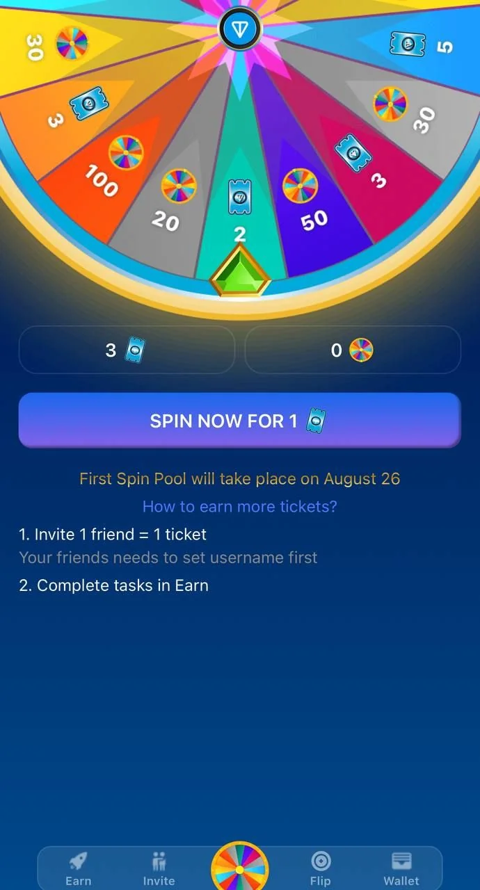 TON Spin - #1 Spin-to-Earn App 🚀 — Preview 2