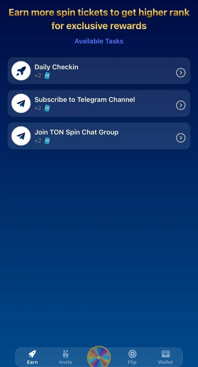 TON Spin - #1 Spin-to-Earn App 🚀 — Preview 3