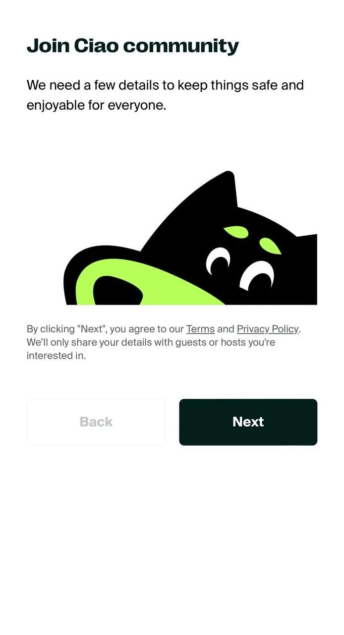 Ciao App — Превью 3