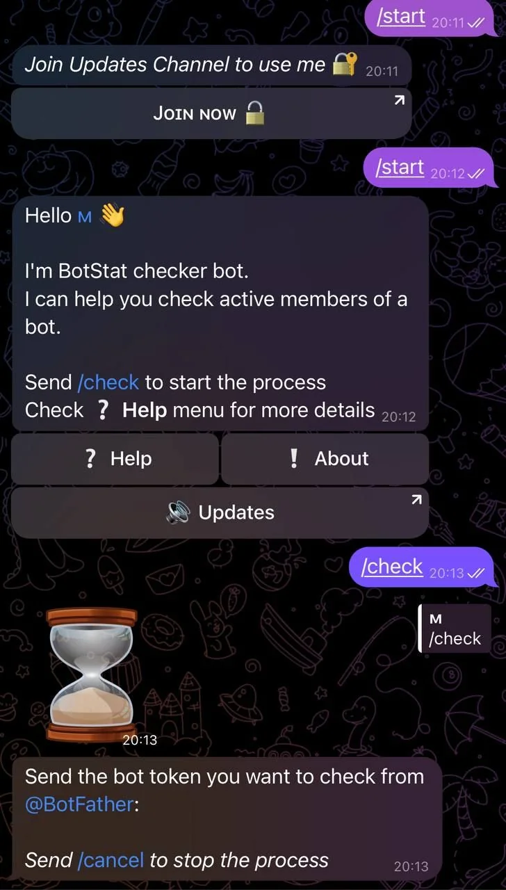 Bot Stat Checker — Preview 1