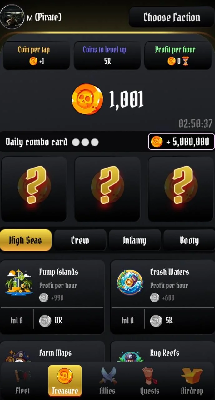 TON Pirate Kings — Aperçu 2