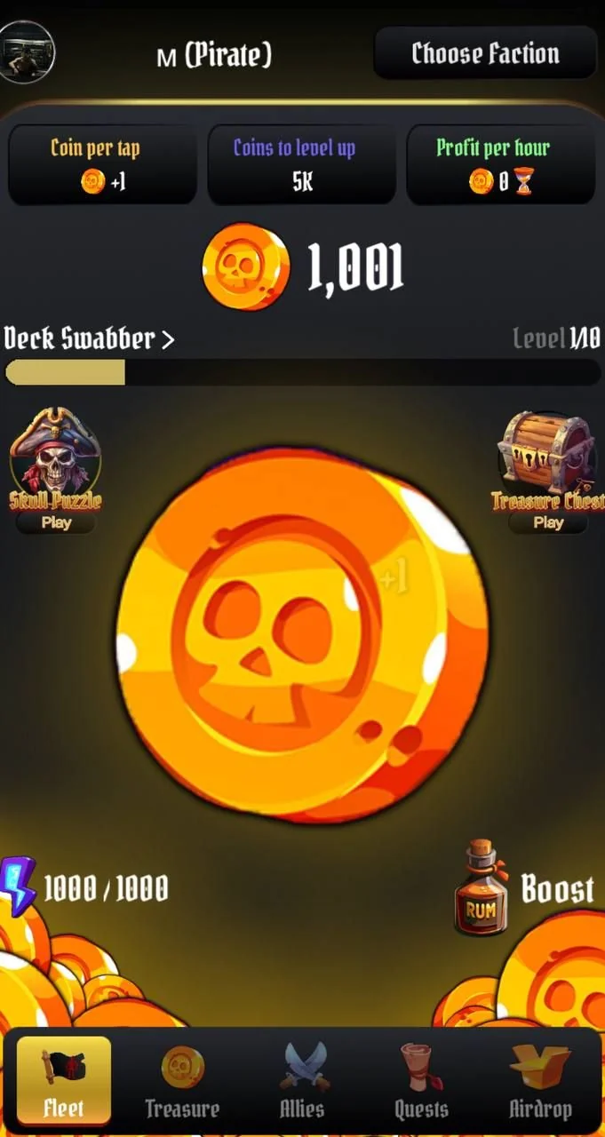 TON Pirate Kings — Aperçu 1