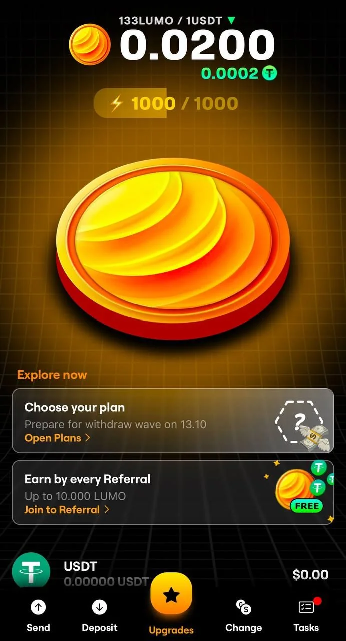 LUMO - Tap & Earn — Preview 1