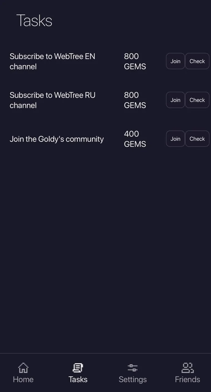 Web Tree — grow your web3 tree! — Pratinjau 2