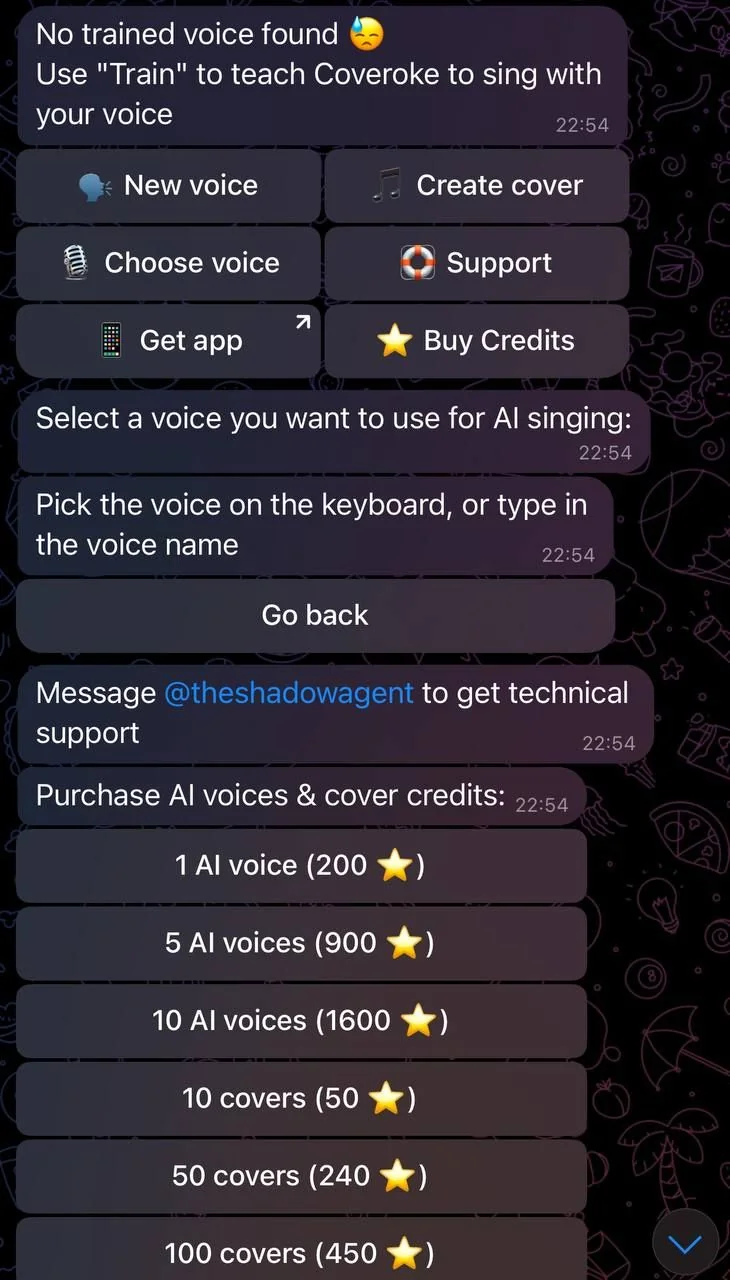 Coveroke – singing voice cloning AI — Preview 3