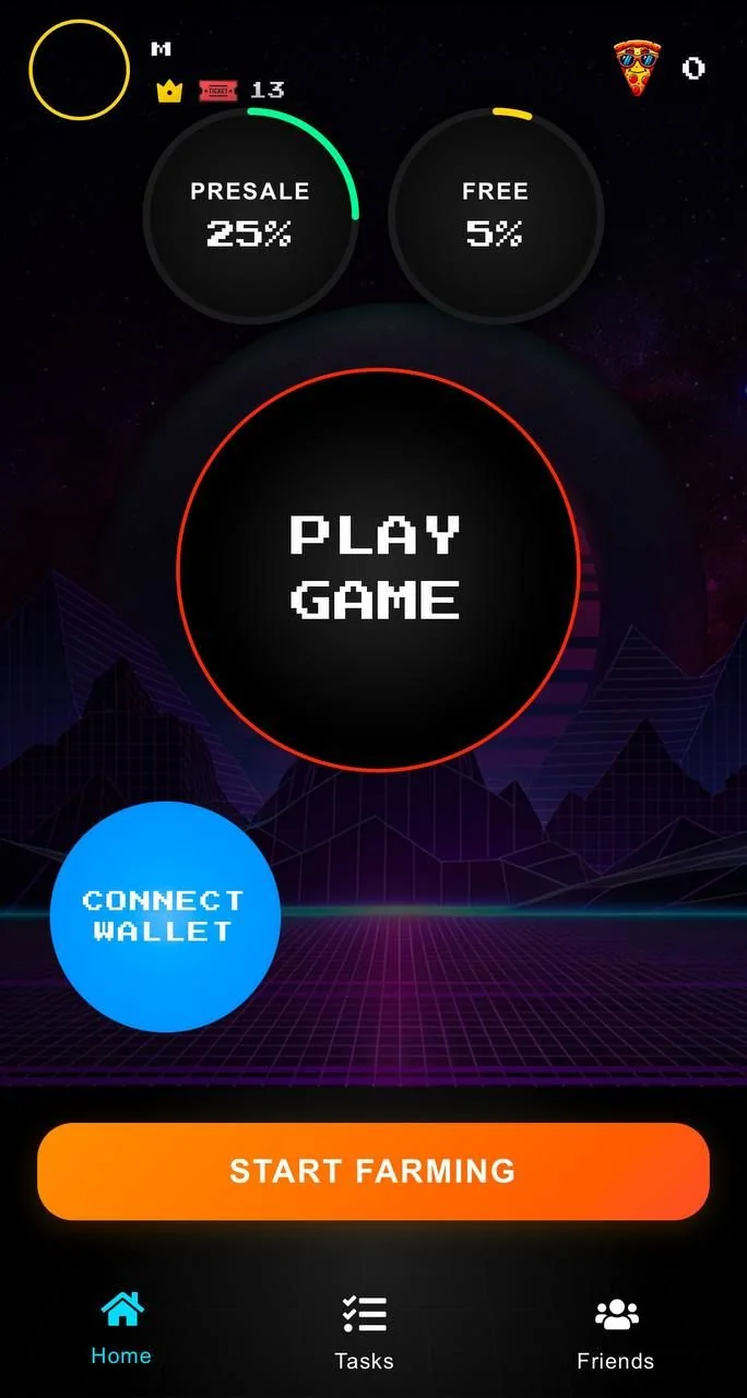 Pizza Penny Game — Pratinjau 1