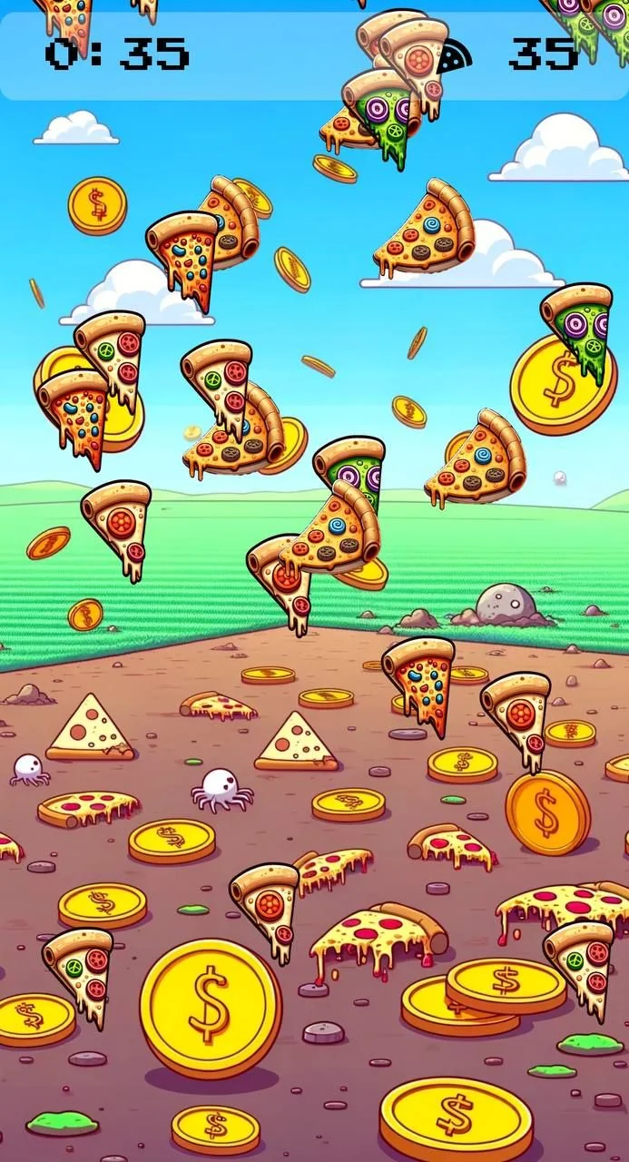 Pizza Penny Game — Pratinjau 2