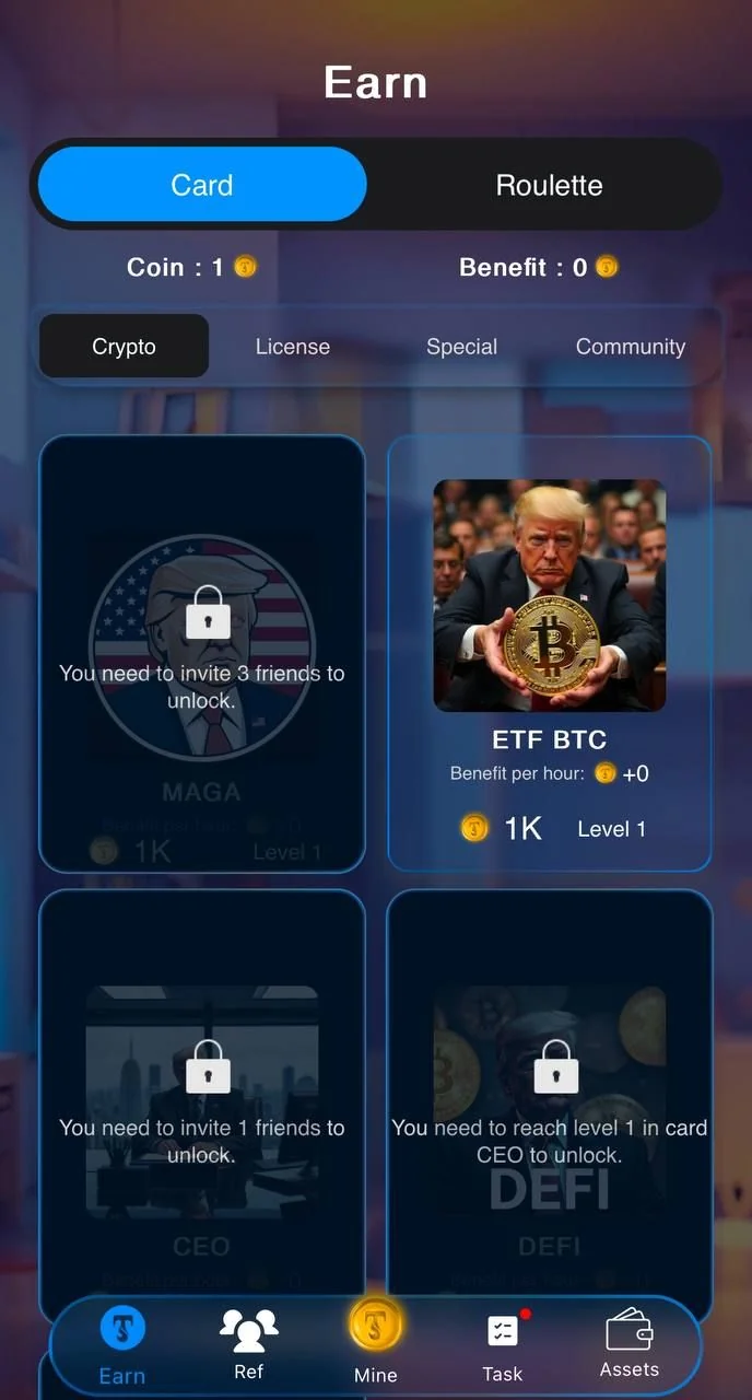 TapTrump — Превью 3