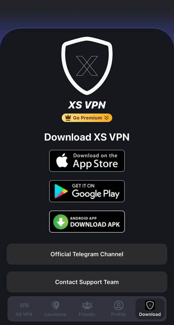 XS VPN APP ⚡️ — Preview 3