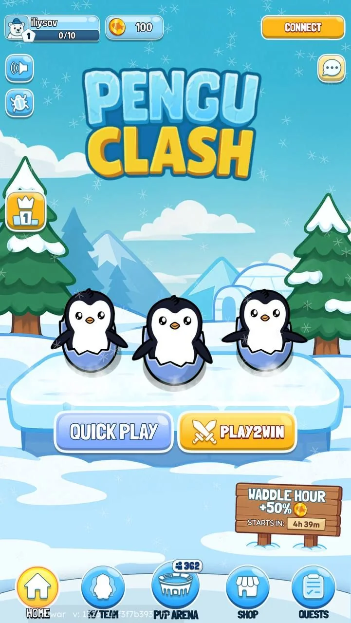 Pengu Clash 🐧 — पूर्वावलोकन 1