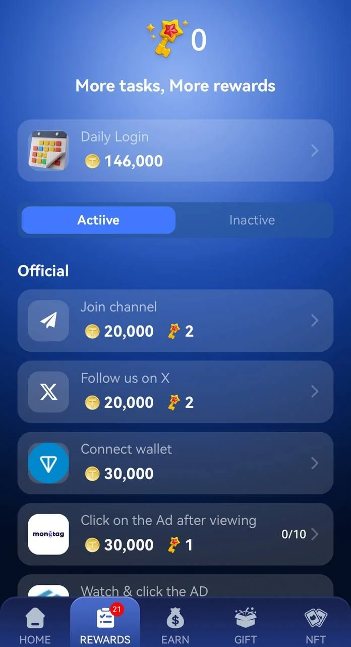 TapCoinsBot — Pratinjau 2