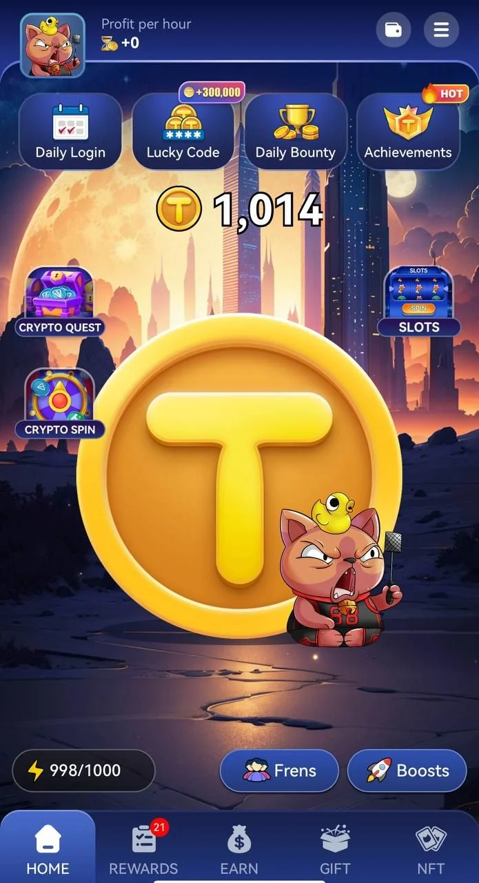TapCoinsBot — Pratinjau 1