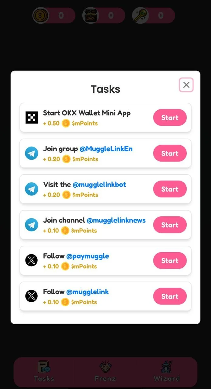 MuggleLinkBot — Pratinjau 2