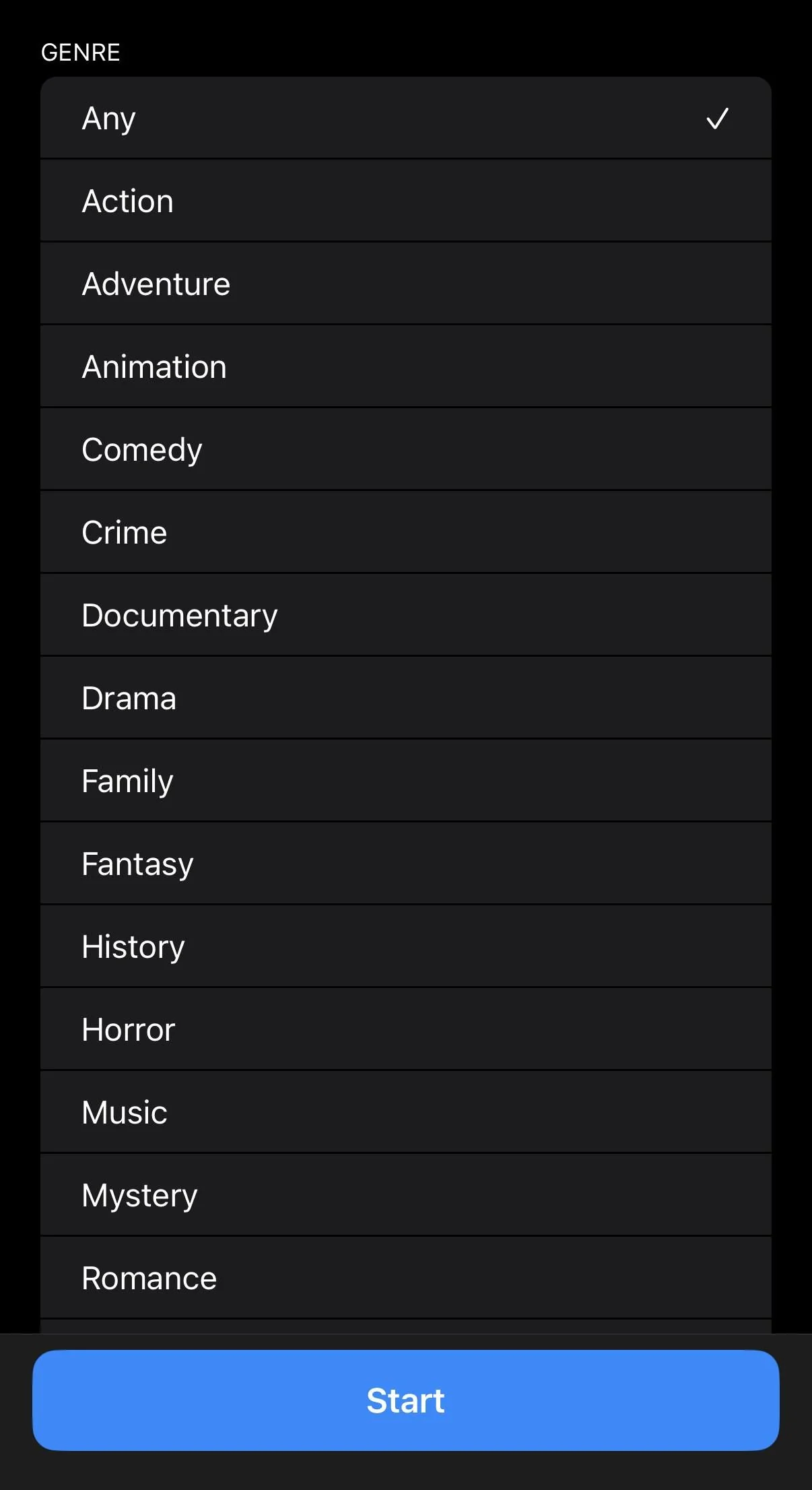 Movie Matcher — Preview 2