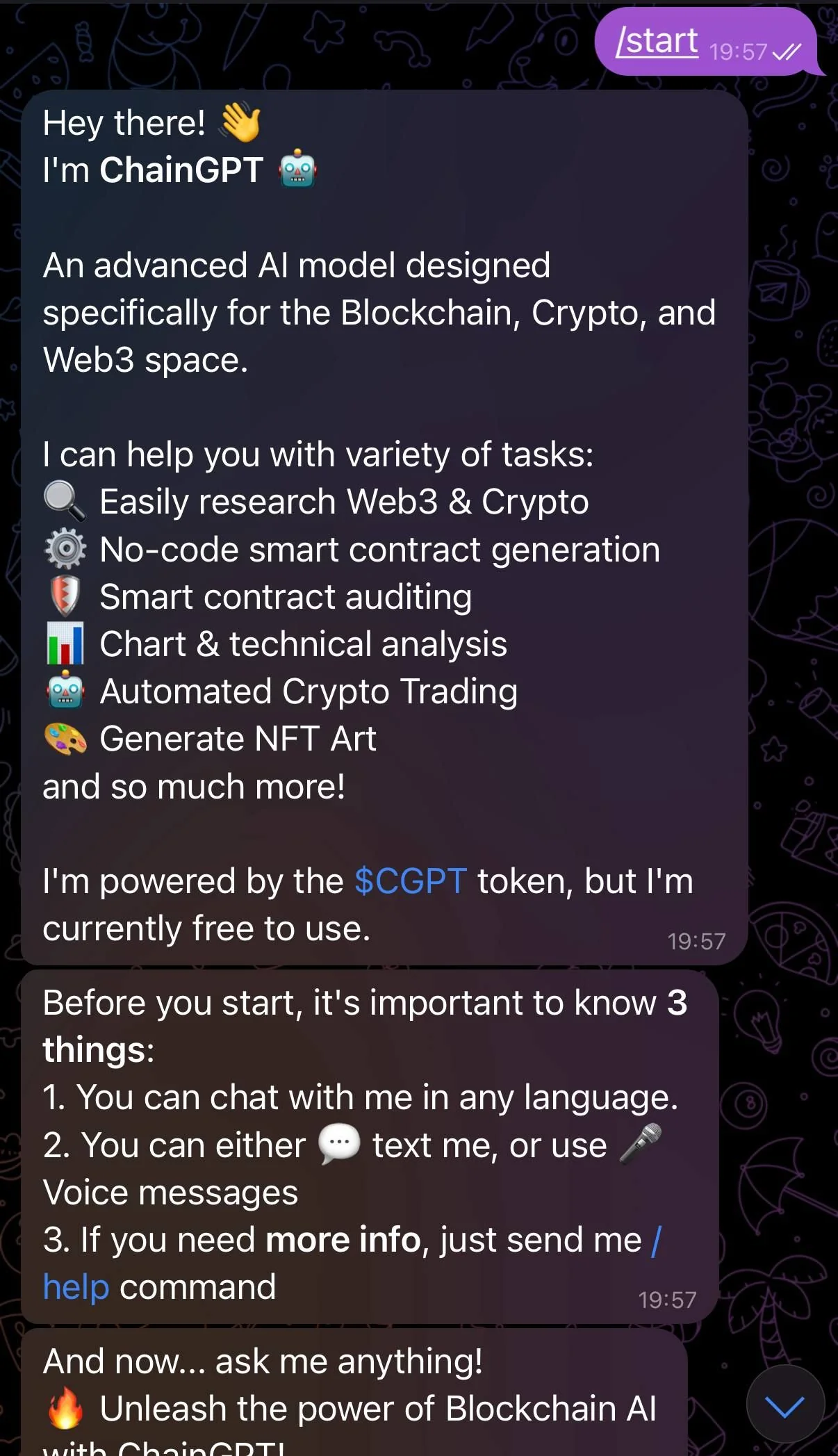 ChainGPT AI — Preview 1