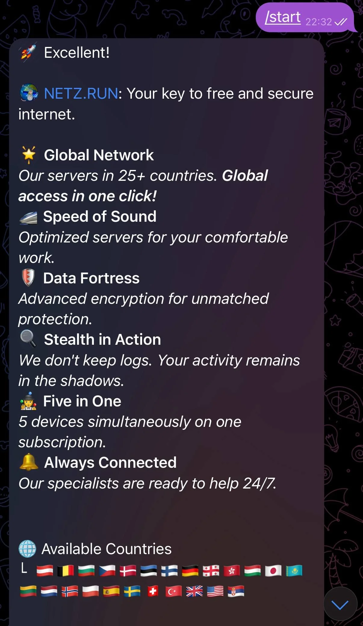 NETZ.RUN VPN — Preview 1