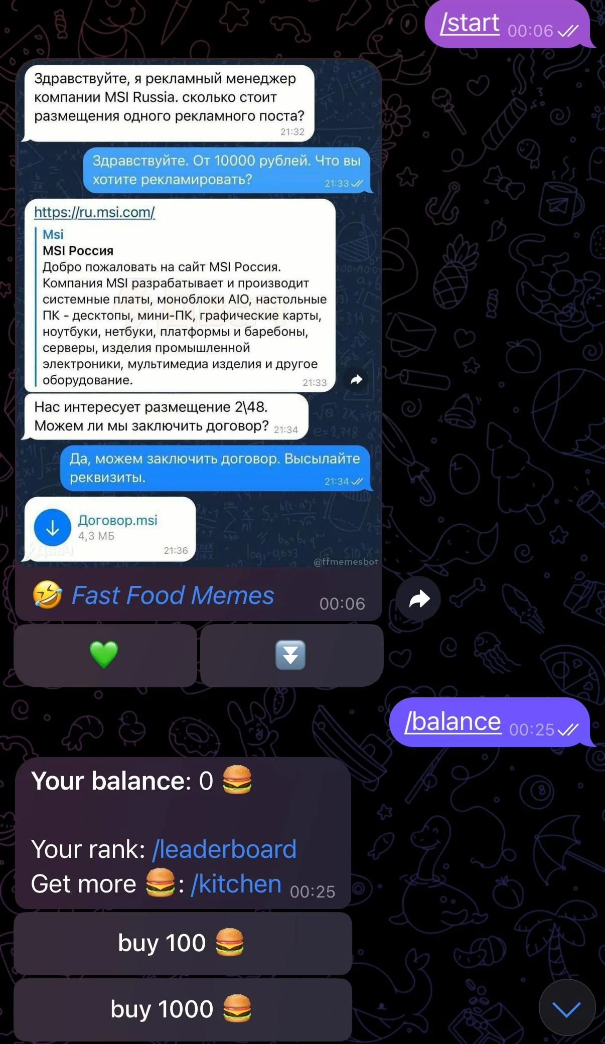 Fast Food Memes — Preview 1
