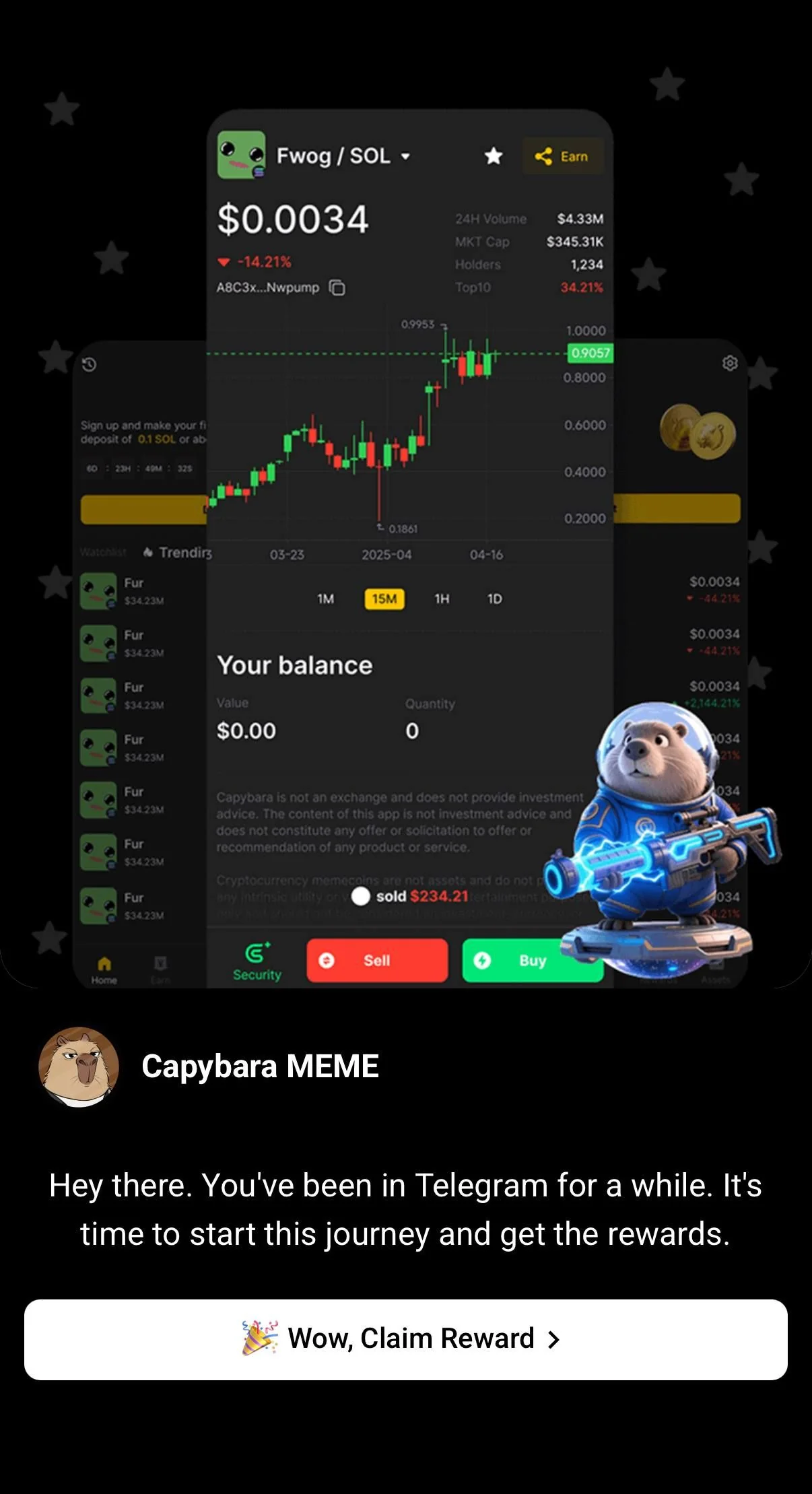 Capybara MEME — Pratinjau 1