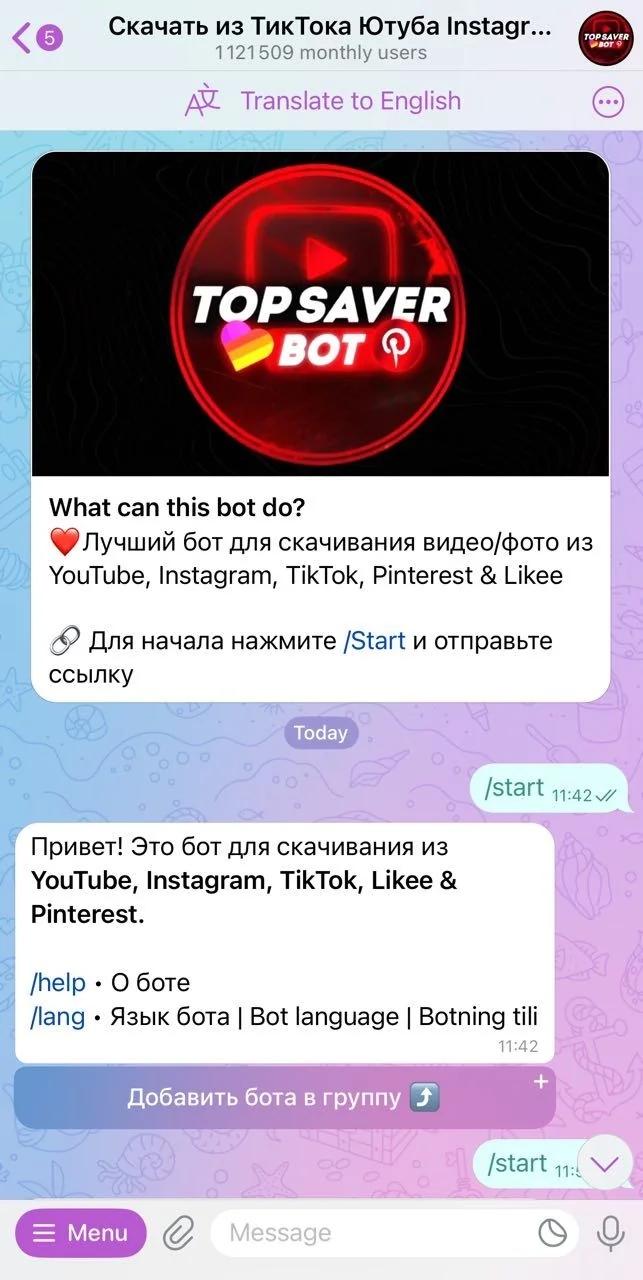 Download videos from YouTube and Instagram — Preview 1