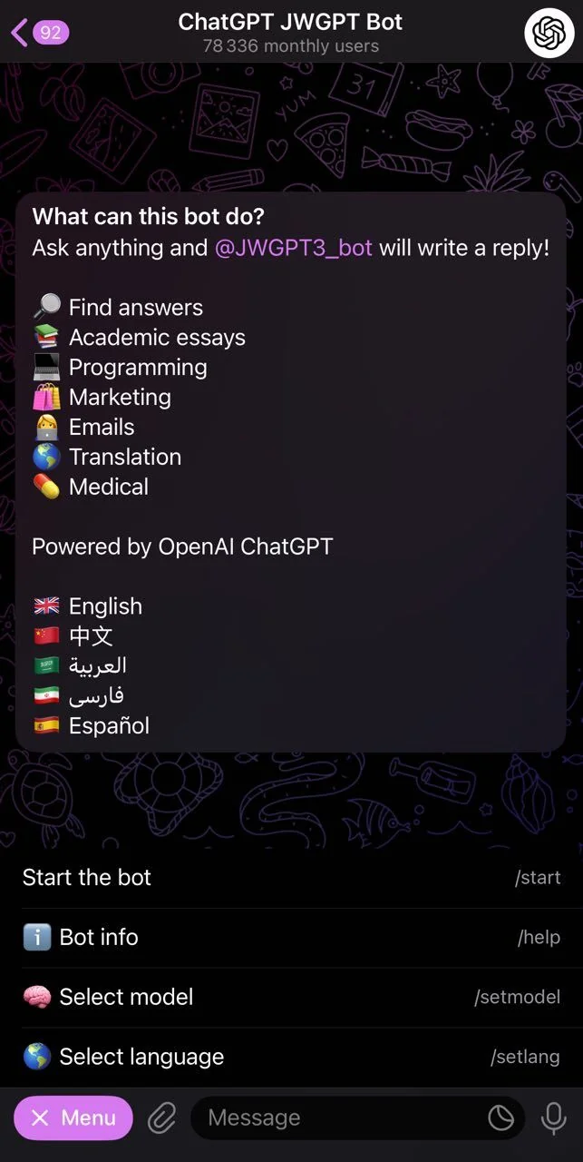 ChatGPT JWGPT Bot — Preview 1