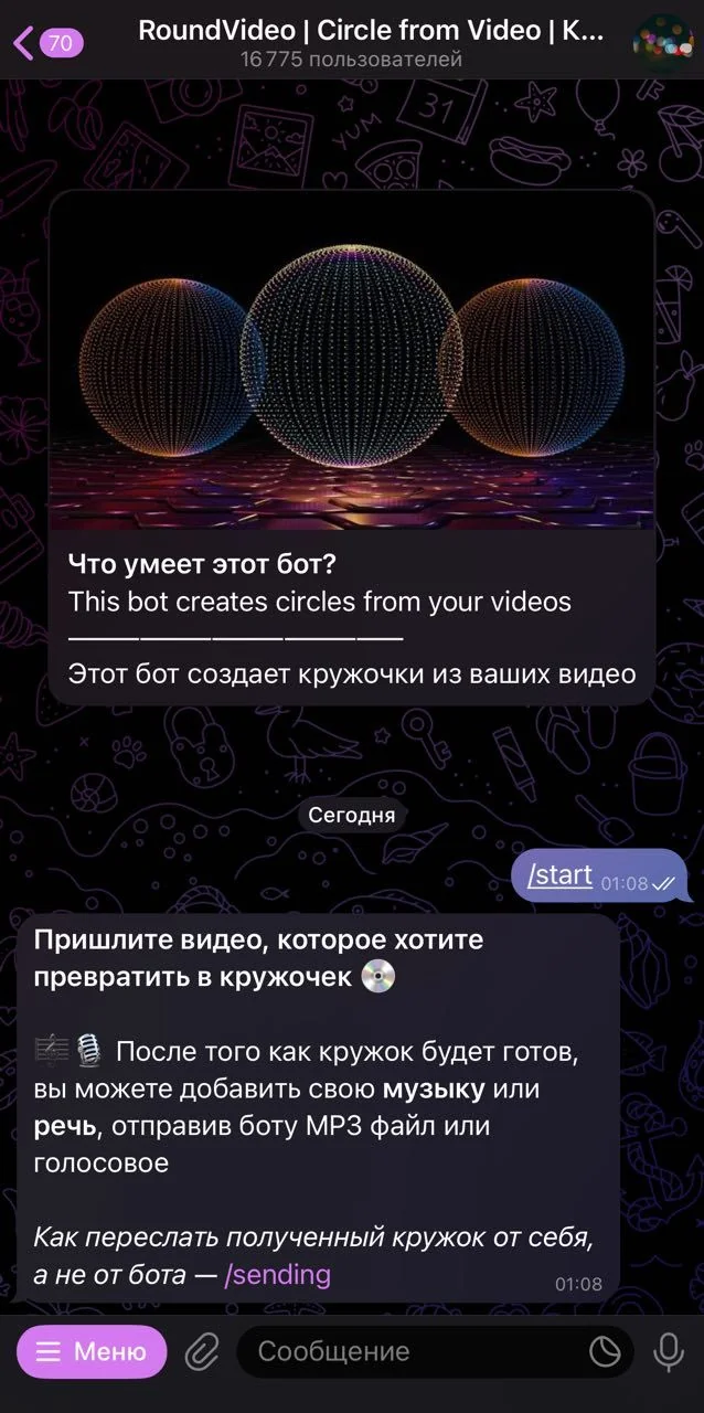 RoundVideo | Circle from Video | Circle from video — Превью 1