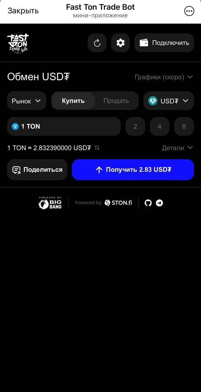 Fast Ton Trade Bot — Перегляд 1