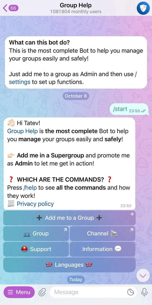 Group Help — Preview 1