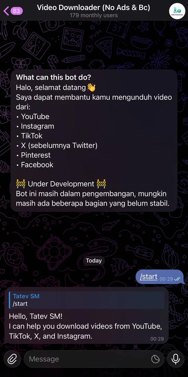 Video Downloader (No Ads & Bc) — Превью 1