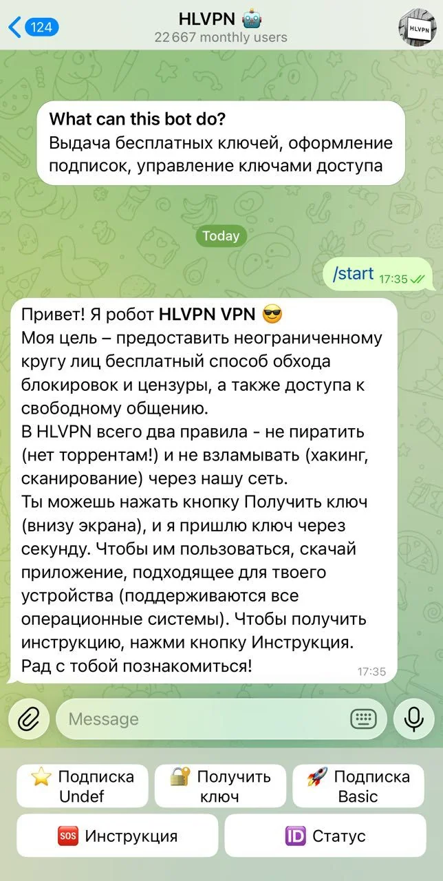 HLVPN 🤖 — Preview 1