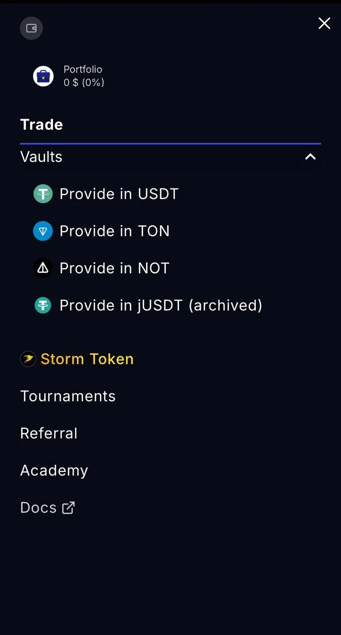 Storm Trade Bot — Preview 3