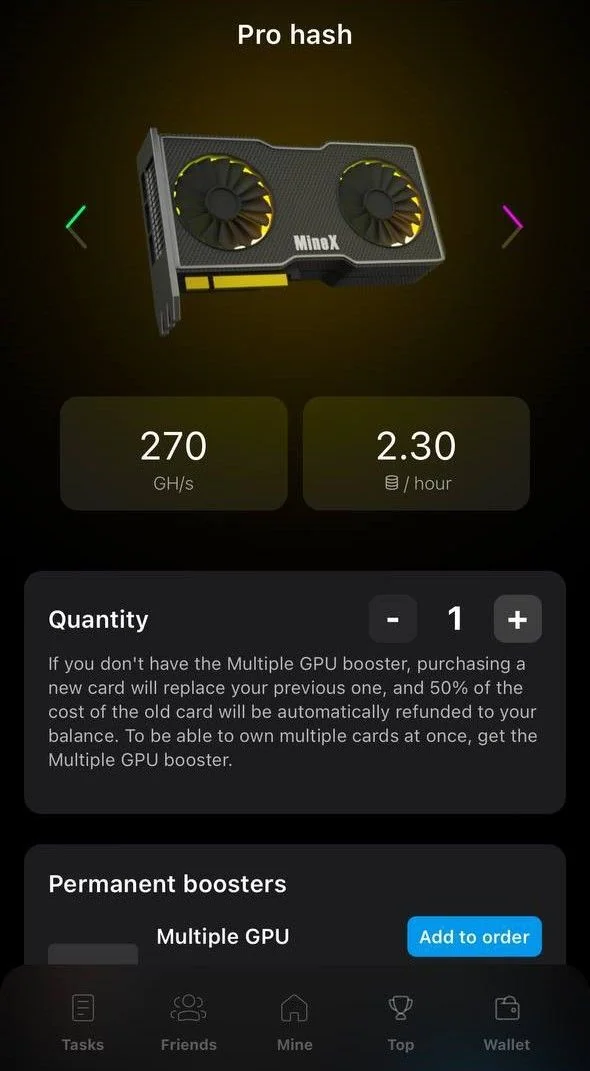 MineX — Preview 1