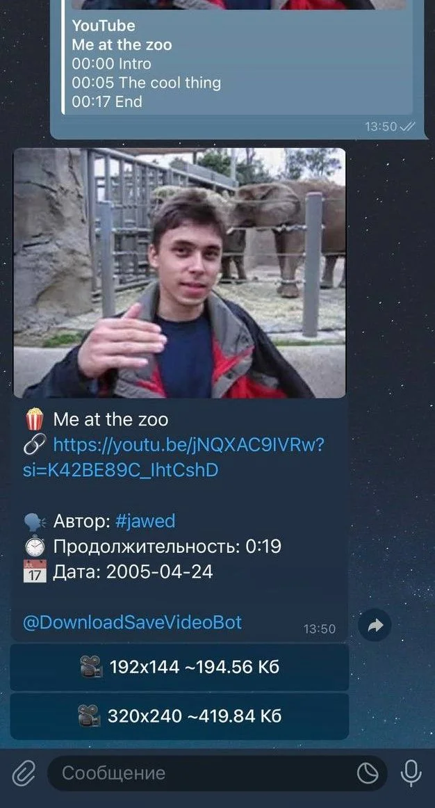 Download Save Video Bot — Preview 1