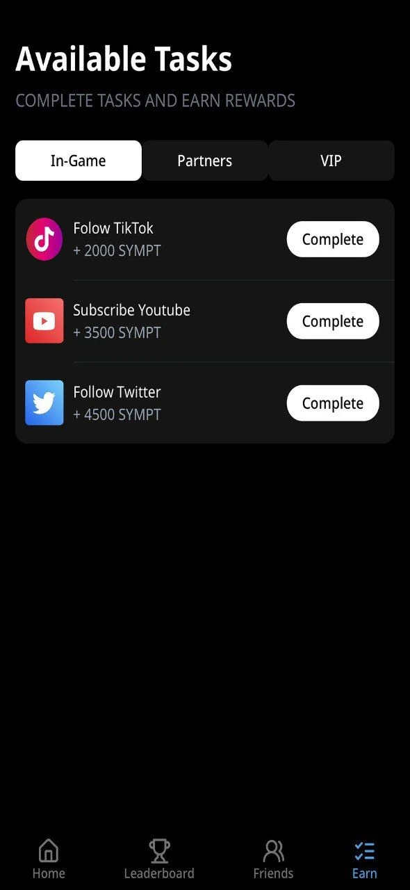 Symptomify App — Pratinjau 2
