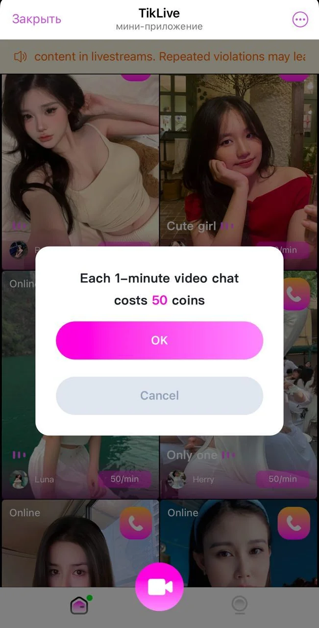TikLive — Pratinjau 2