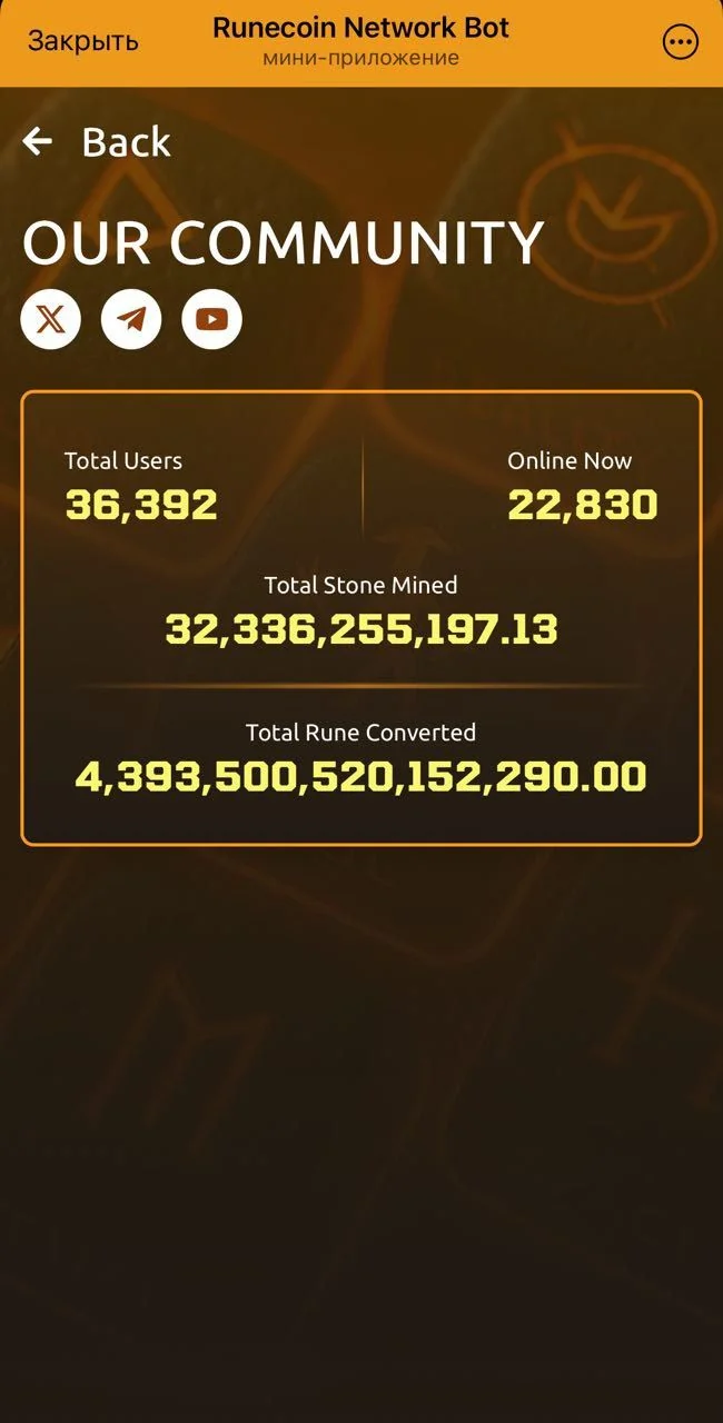 Runecoin Network Bot — Перегляд 4